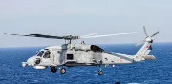 MSB'nin helikopteri denize acil iniş yaptı