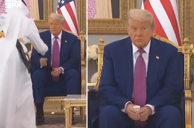 Orta Doğu turuna çıkan Trump, ilk durağı Suudi Arabistan'da yorgun düştü