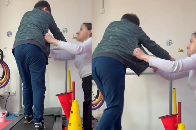 The trainer who abused the autistic child was released