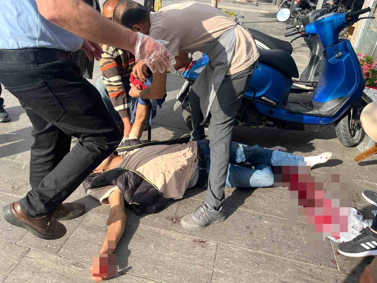 Antalya'da Bıçaklama Olayı: 1 Yaralı