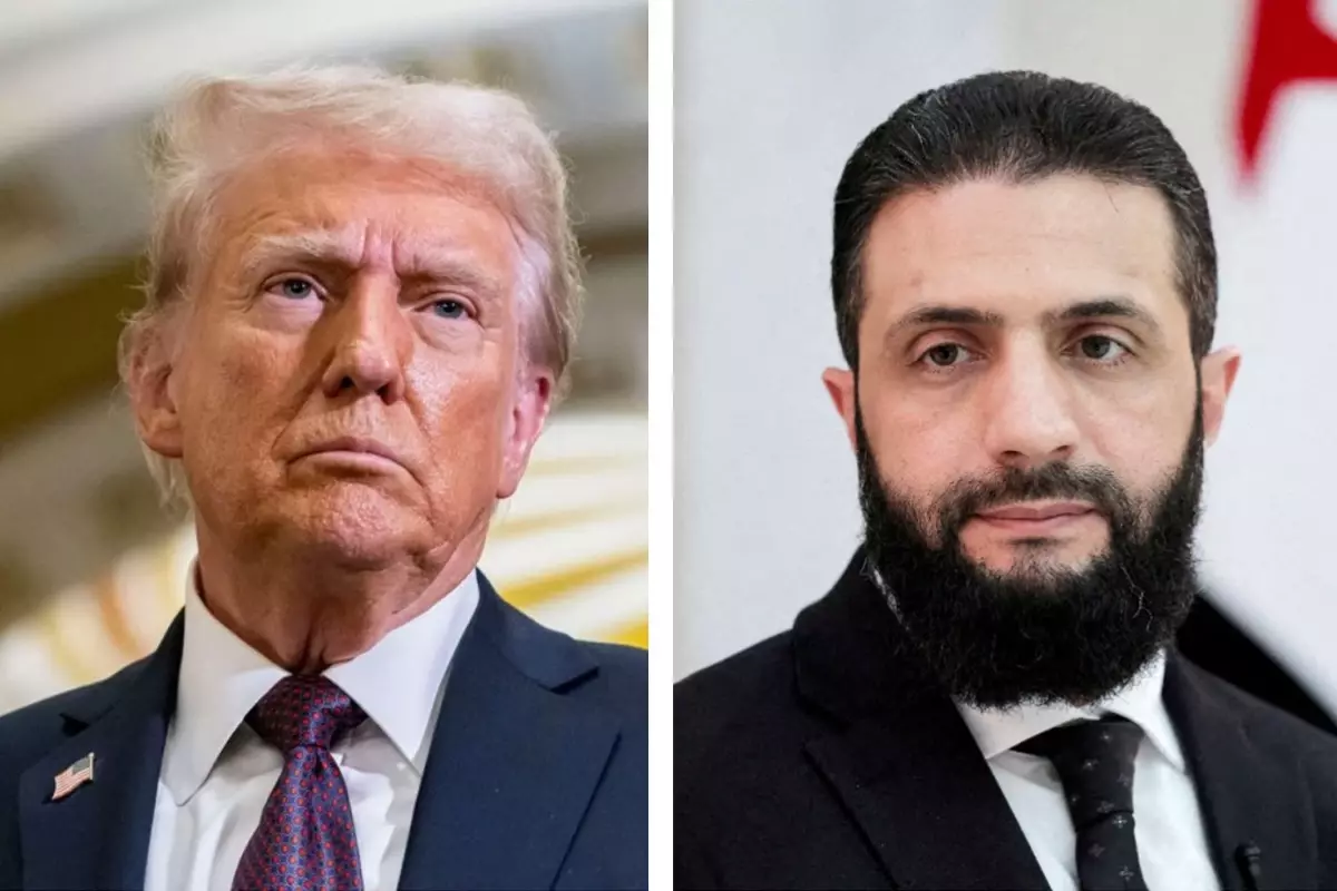 Trump ile Şara arasındaki ilk görüşme yarın Suudi Arabistan'da