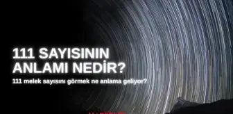 111 Melek sayısı ne demek? Melek sayıları nelerdir, 111 sayısını görmek ne anlama geliyor?