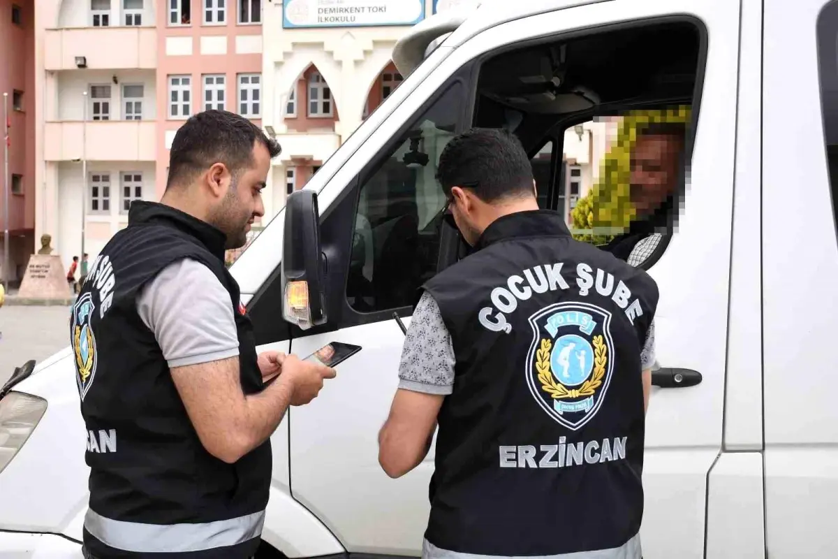 Erzincan'da Okul Çevreleri Denetlendi