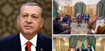25 yıl sonra bir ilk! Trump ve Şara Riyad'da görüştü, Erdoğan zirveye telekonferansla katıldı