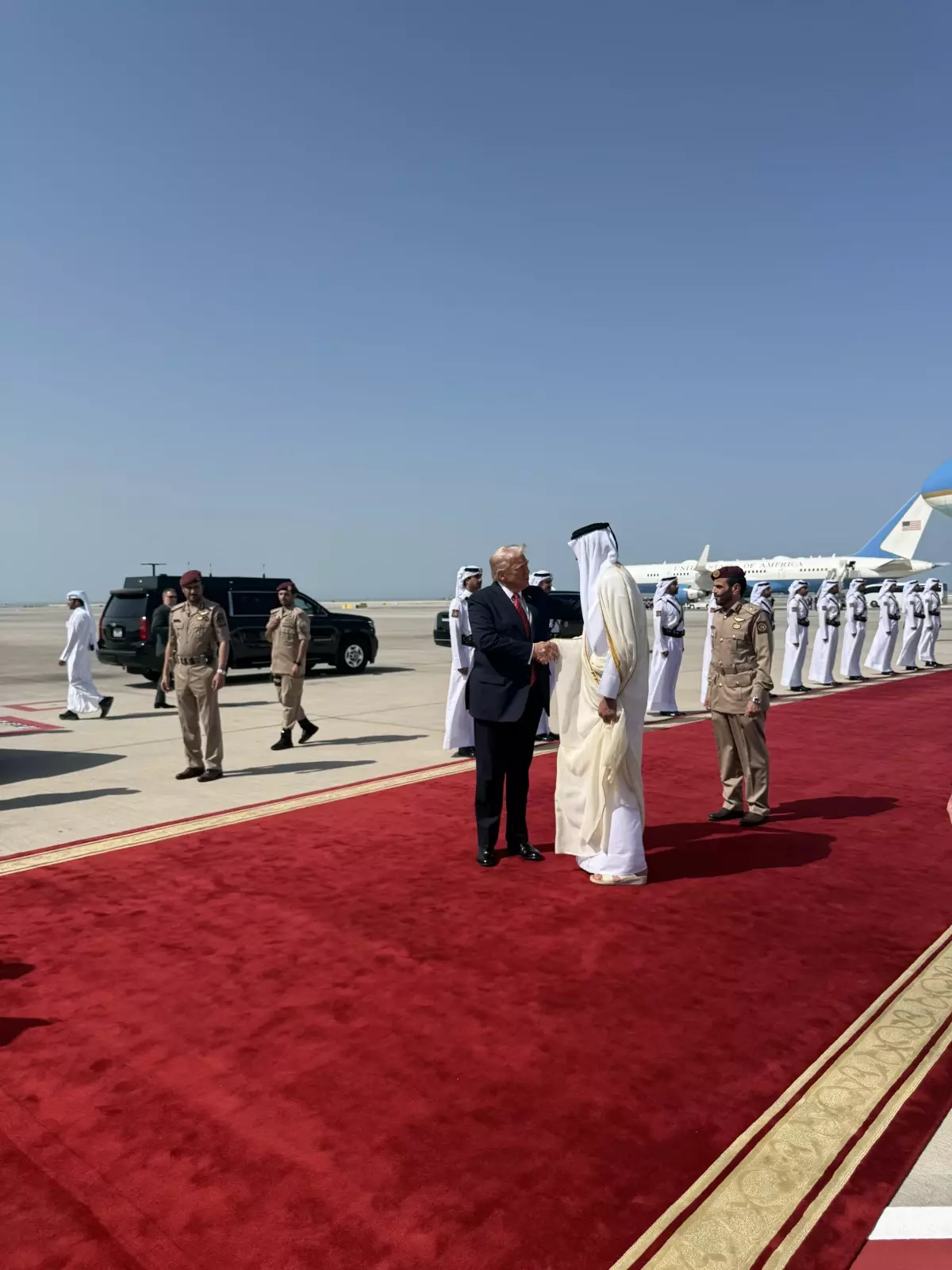 Trump Katar'da