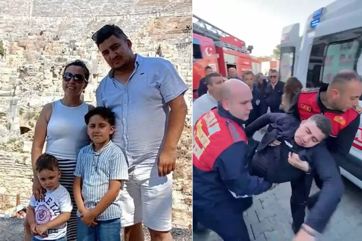 Anne ve 2 çocuğunun öldüğü yangında itfaiyeci baba kundaklamadan tutuklandı