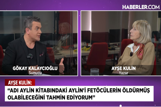 Striking comment from Ayşe Kulin: I suspect that Aylin was killed by FETÖ members