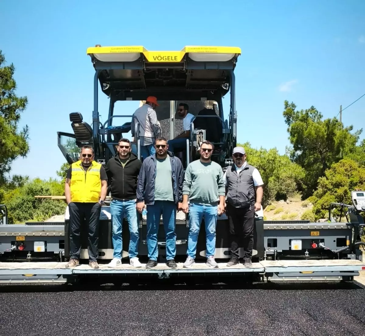 Çanakkale'de Asfalt Çalışmaları Başladı