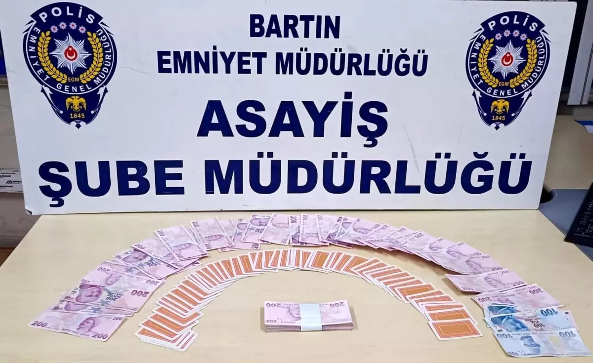 Bartın'da Kumar Baskını: 4 Kişiye 37 Bin TL Ceza