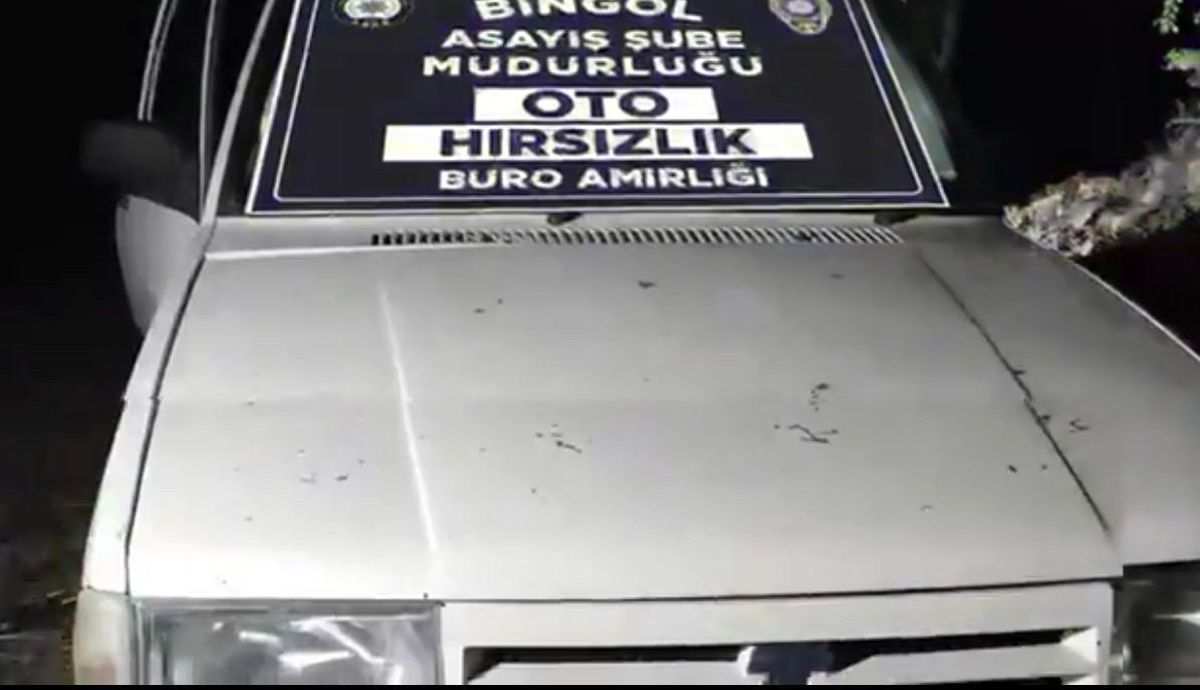 Bingöl'de Oto Hırsızlığı Çetesi Çökertildi