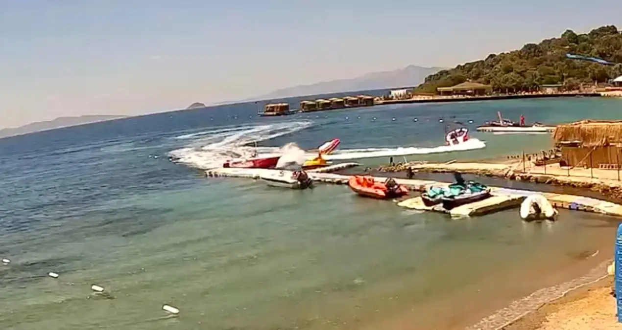 Bodrum'da Su Sporları Kazası: 3 Turist Yaralandı