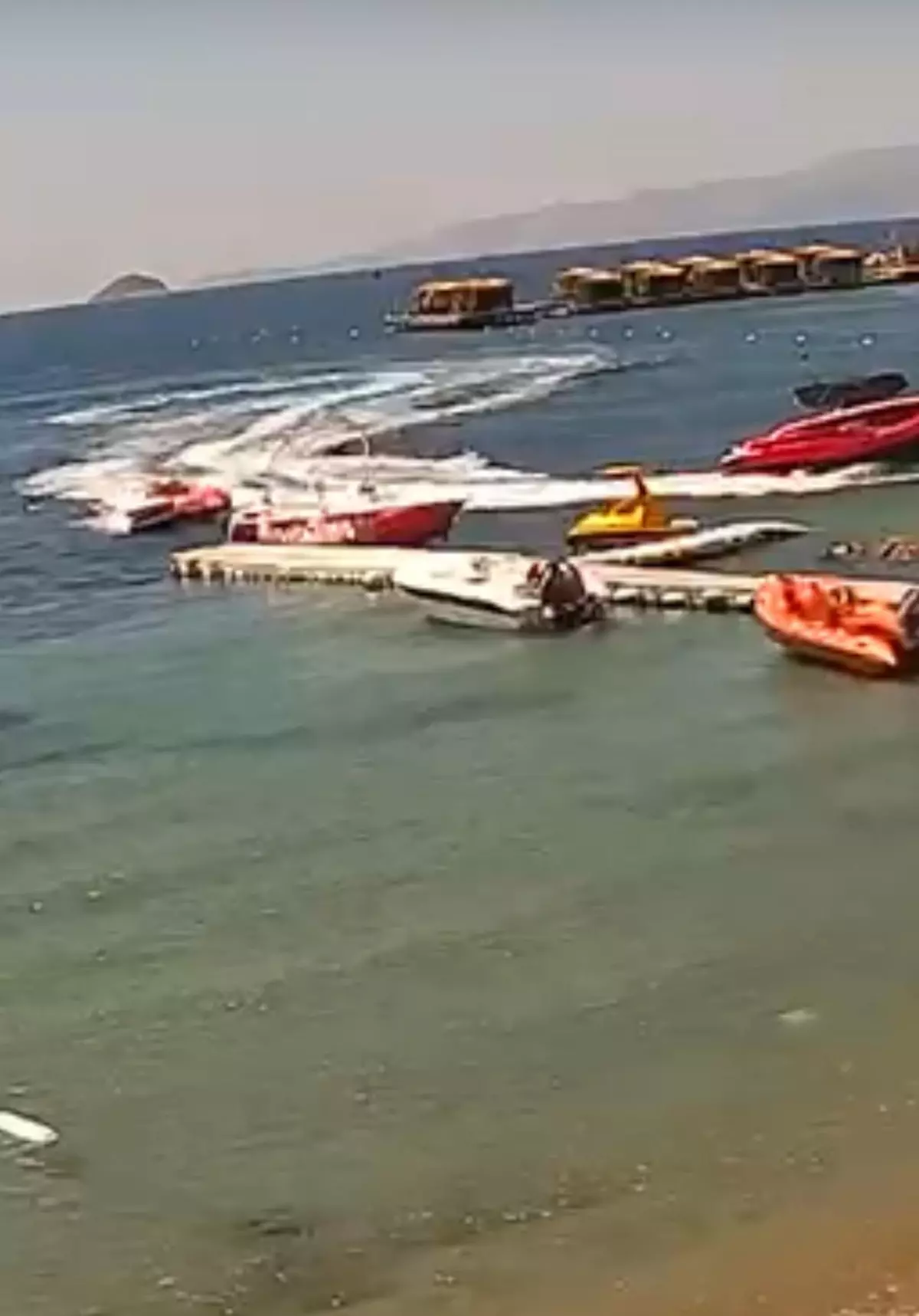 Bodrum'da Sürat Teknesiyle Çarpışma: 3 Turist Yaralandı