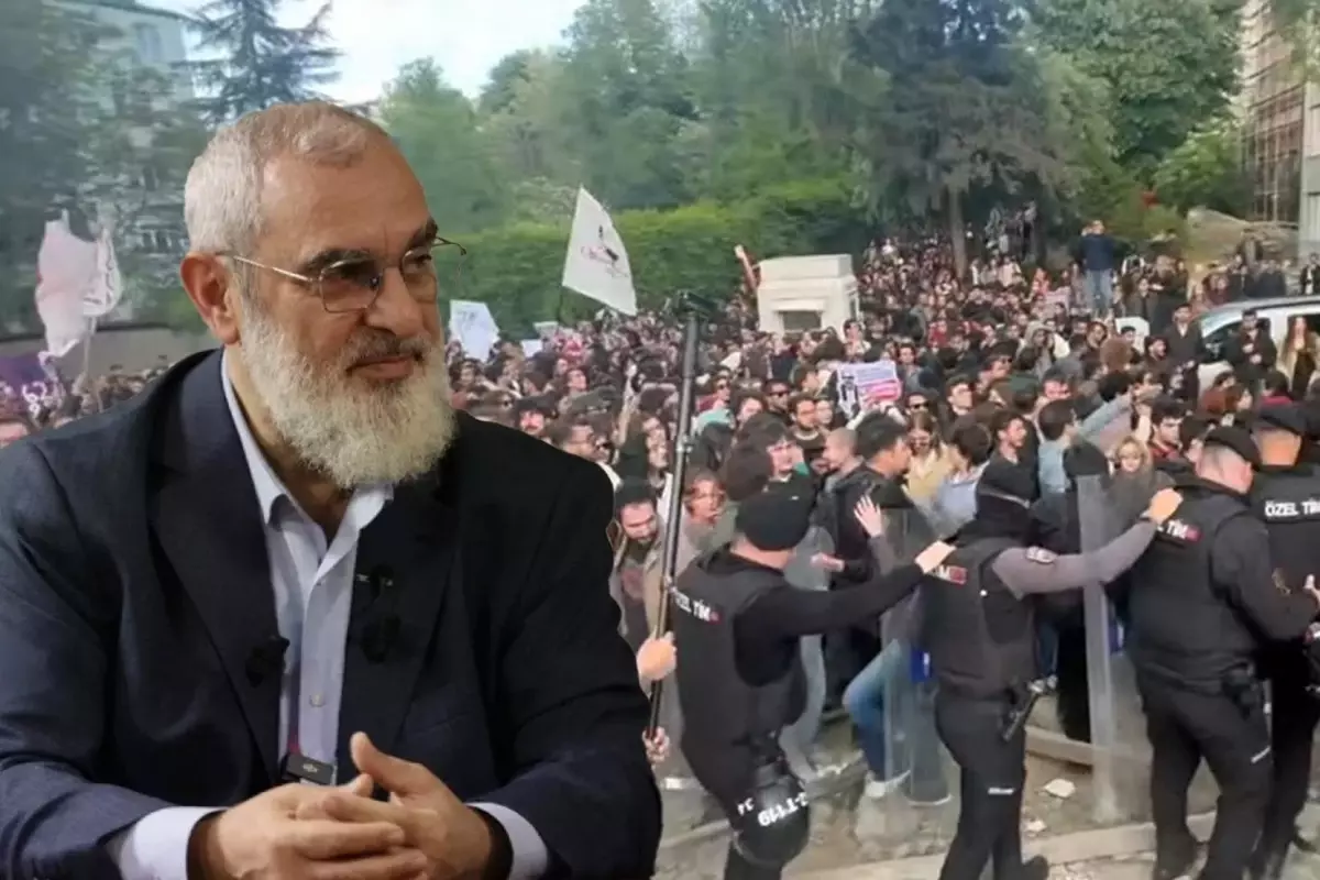 Boğaziçi'nde Nurettin Yıldız protestosunda 6 kişi tutuklandı