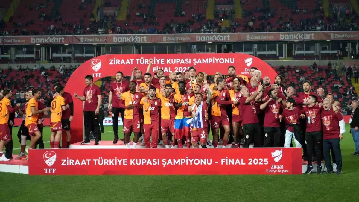 Galatasaray, 63. Ziraat Türkiye Kupası'nı Kazandı