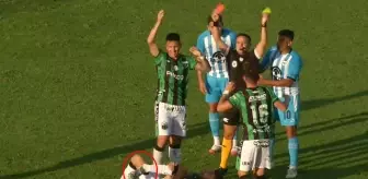 Genç futbolcunun kariyerini bitiren faul