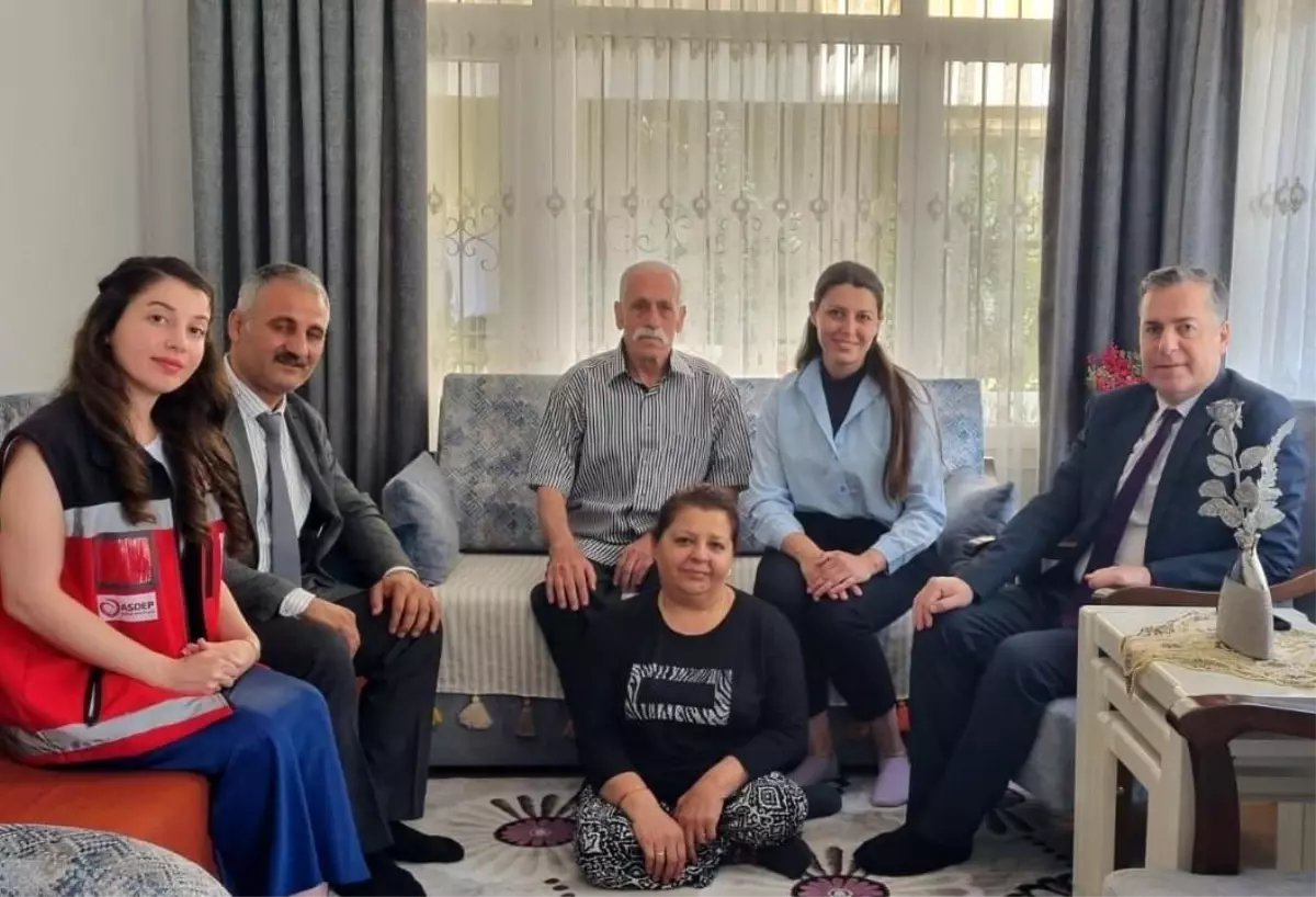 Kaymakam Kapankaya'dan Engelli Bireylere Destek Ziyareti