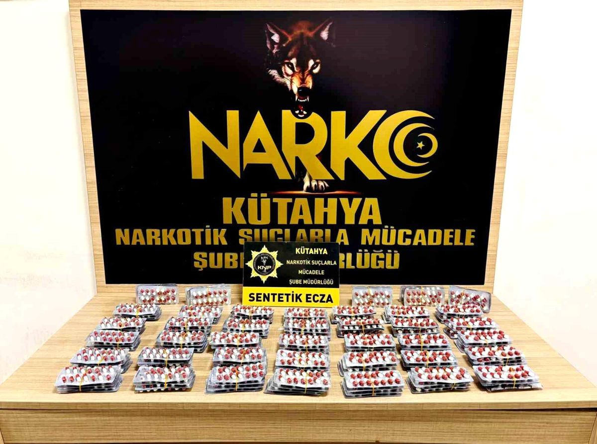 Kütahya'da Uyuşturucu Kargo Paketi Sahibi Tutuklandı