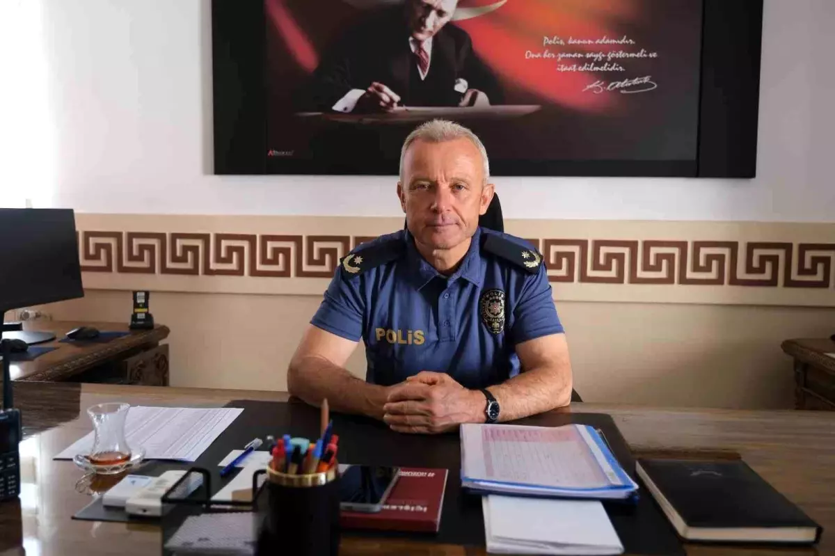 Mustafa Pehlivanoğlu Mut İlçe Emniyet Müdürlüğü Görevine Başladı
