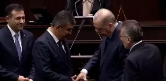 Rozet takma törenine Erdoğan'ın sorusu damga vurdu: Hangi partiden, nereden geldi?