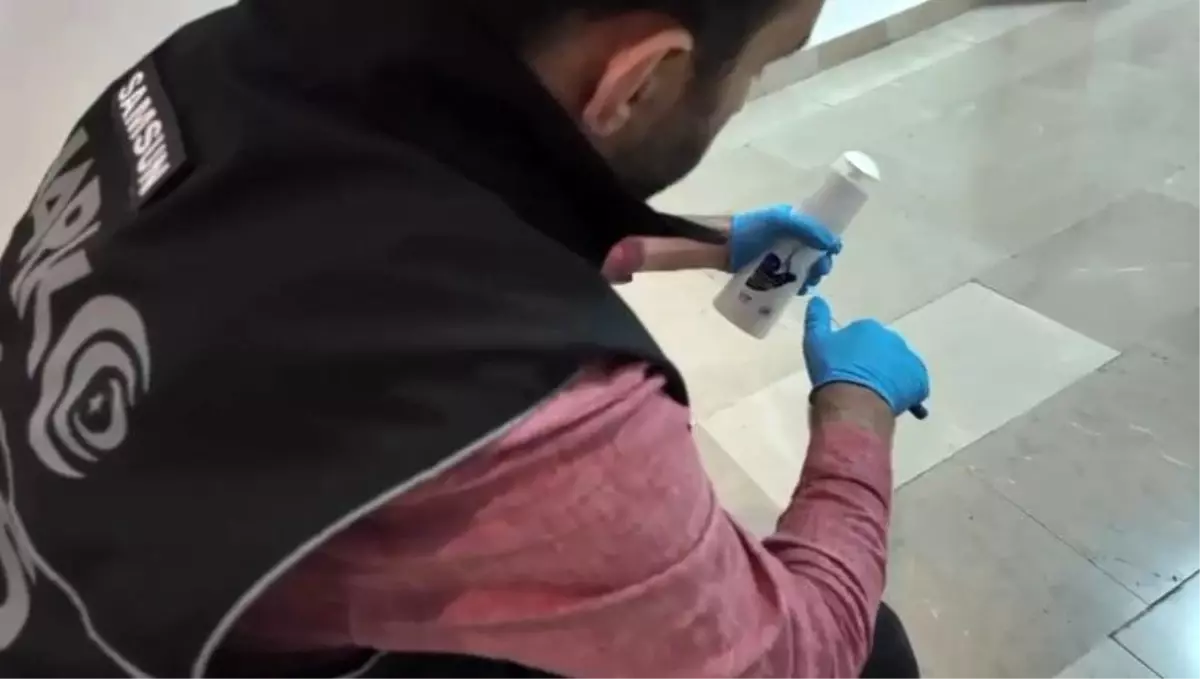 Samsun'da Şampuan Kutusunda Gizlenmiş Metamfetamin Ele Geçirildi