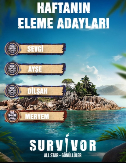 Survivor eleme adayları kim? 14 Mayıs Çarşamba Survivor'da potada kimler var?