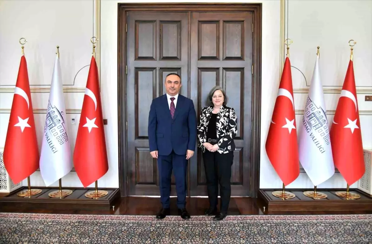 Almanya Başkonsolosu, Tekirdağ Valisi'ni Ziyaret Etti