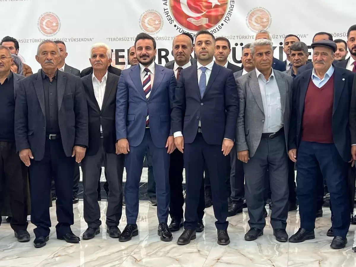 Yüksekova'da 'Terörsüz Türkiye, Terörsüz Yüksekova' Programı Düzenlendi