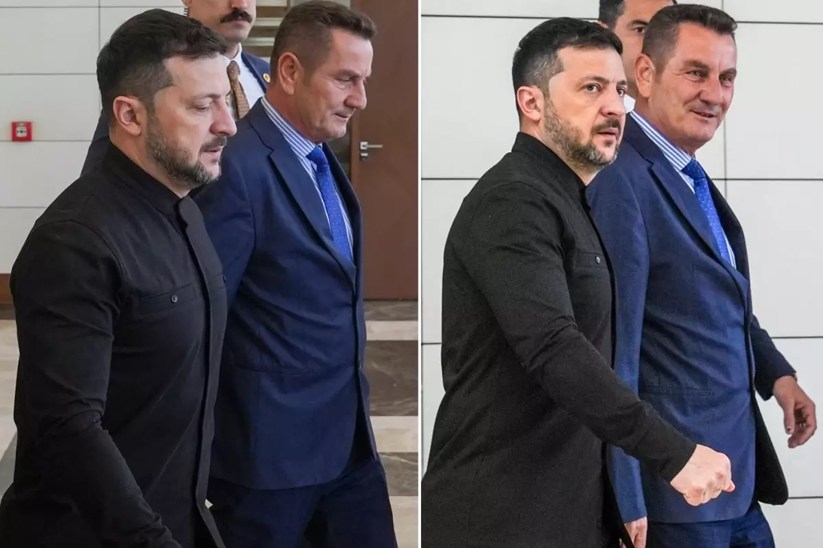 Ankara'ya gelen Zelenski'den Putin sorusuna olay yanıt
