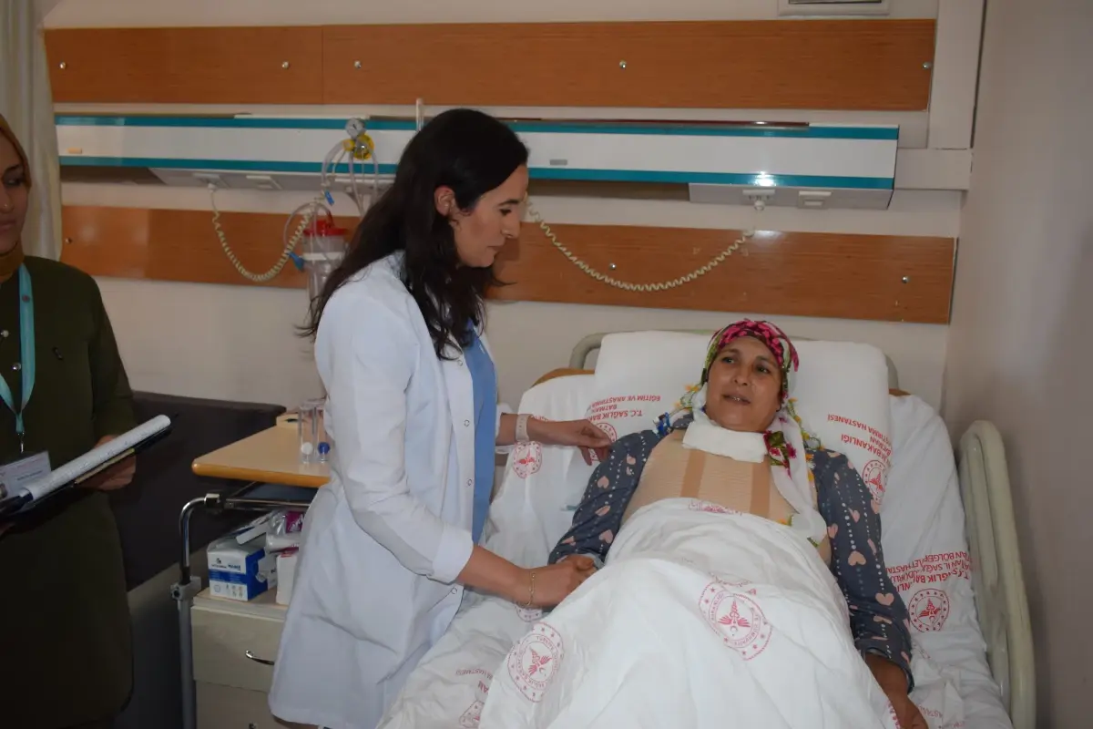 Batman'da Aort Damarı Yırtılan Kadın 5 Saatlik Ameliyatla Sağlığına Kavuştu