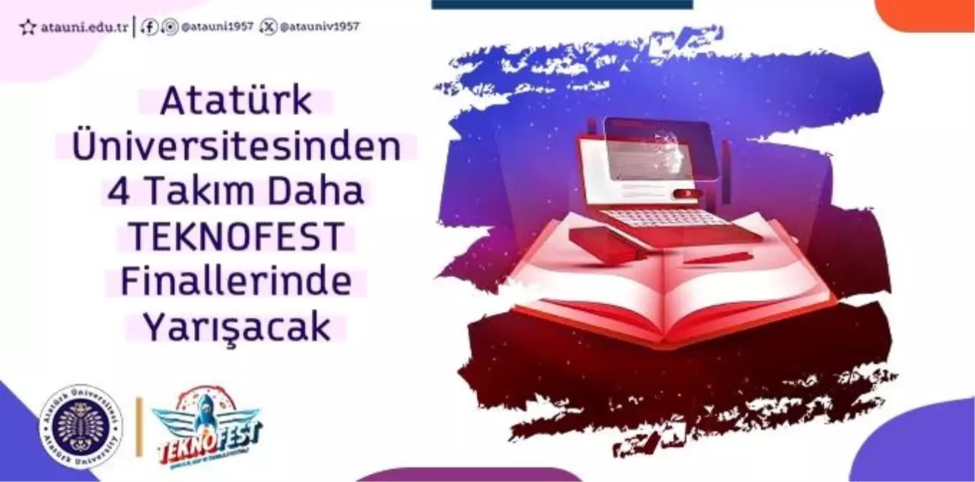 Atatürk Üniversitesi TEKNOFEST 2025 Finaline 8 Takım ile Katılıyor