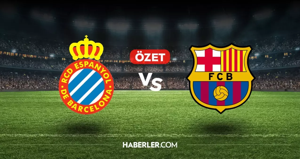 Espanyol Barcelona maç özeti ve golleri! (VİDEO) Espanyol Barcelona geniş özeti! Golleri kim attı, maç kaç kaç bitti?