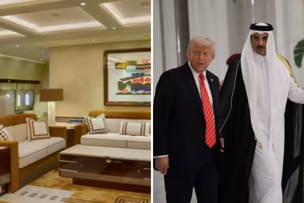 Gazze açlıkla mücadele ederken Katar, Trump'a 400 milyon dolarlık uçak hediye etti