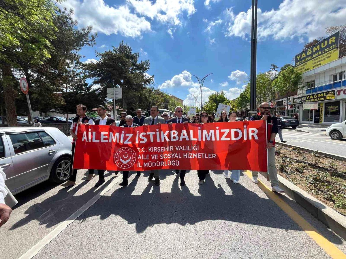 Kırşehir'de Aile Günü Etkinlikleri Coşkuyla Kutlandı