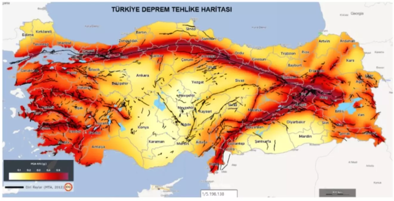 Tuz Gölü Fay Zonu 7 Büyüklüğünde Depremlere Sebep Olabilir
