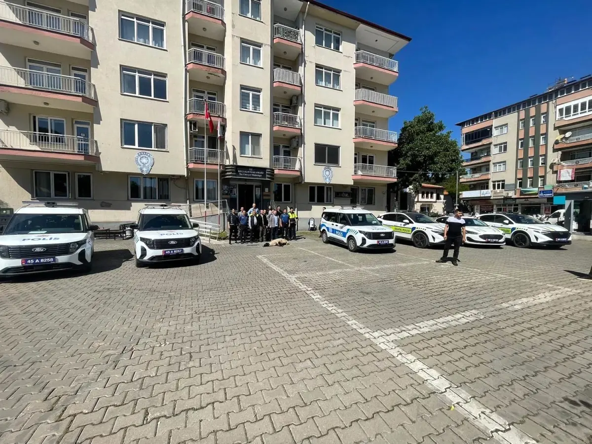 Kula emniyetine 7 yeni araç tahsis edildi