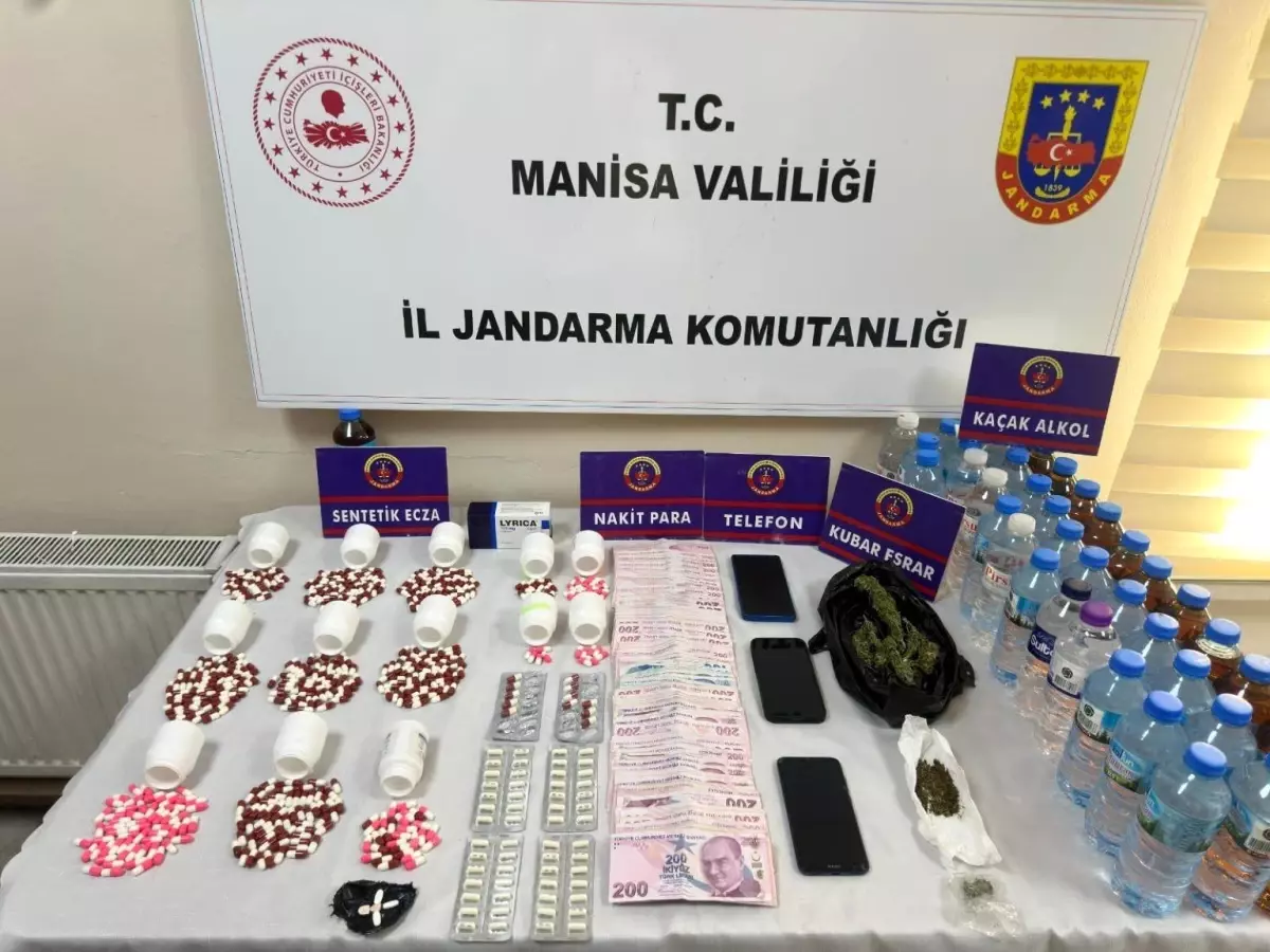 Manisa'da Uyuşturucu Operasyonu: İki Şüpheli Gözaltına Alındı