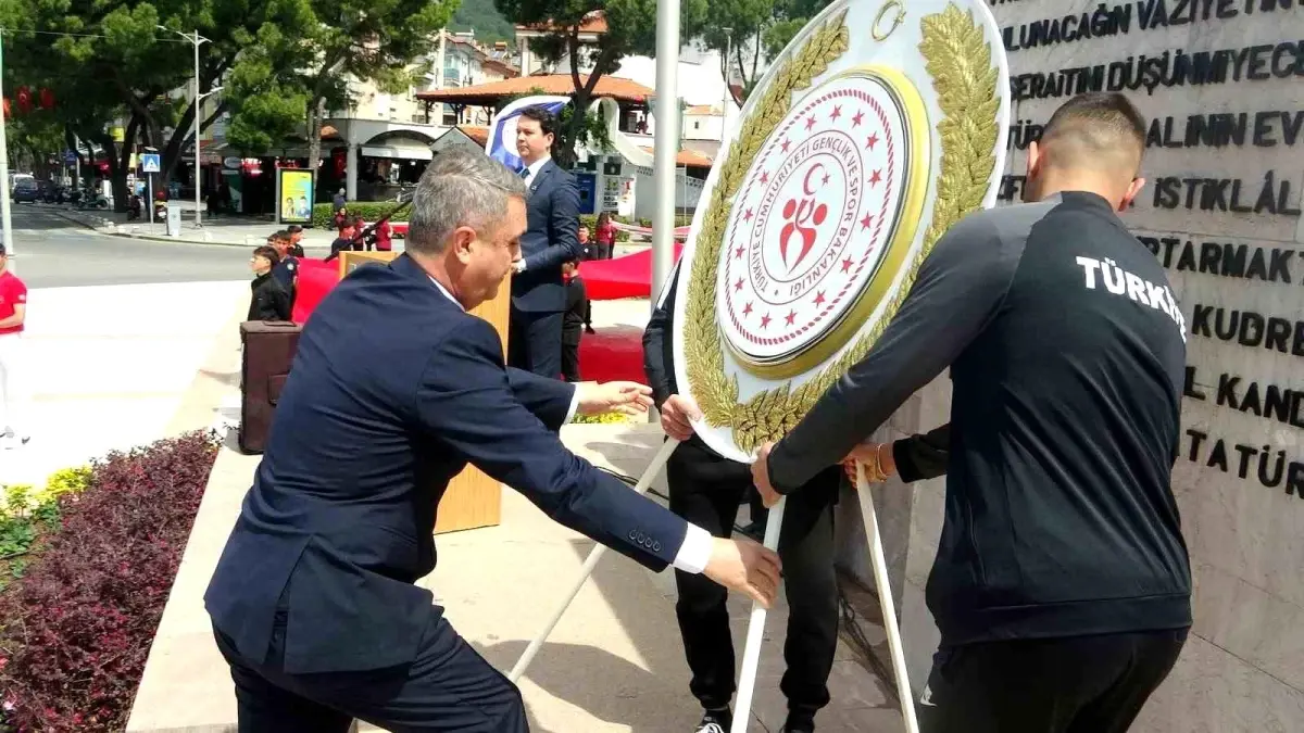 Muğla'da 19 Mayıs Gençlik ve Spor Bayramı Kutlandı
