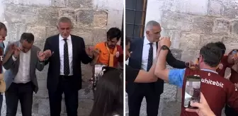 TFF Başkanı Hacıosmanoğlu'nun horon teptiği anlar
