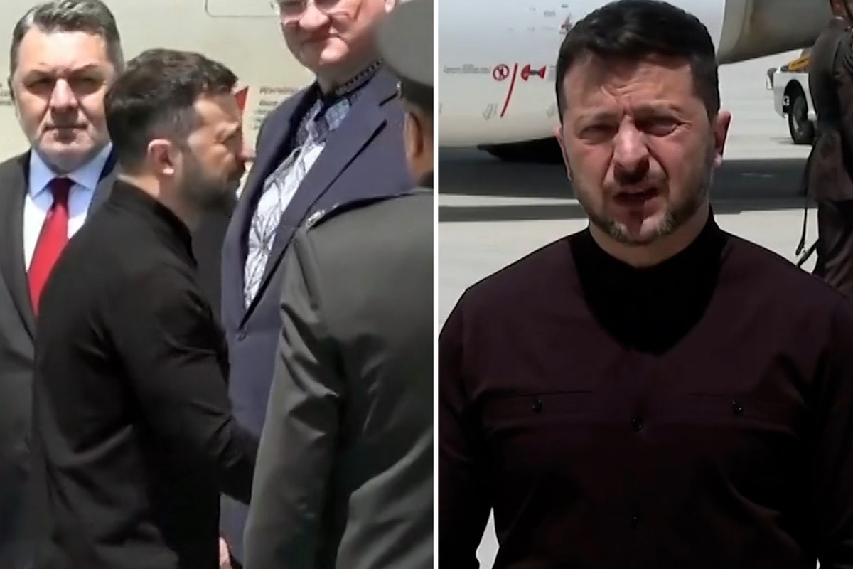 Ukrayna Devlet Başkanı Zelenski Ankara'da! İşte ilk sözleri