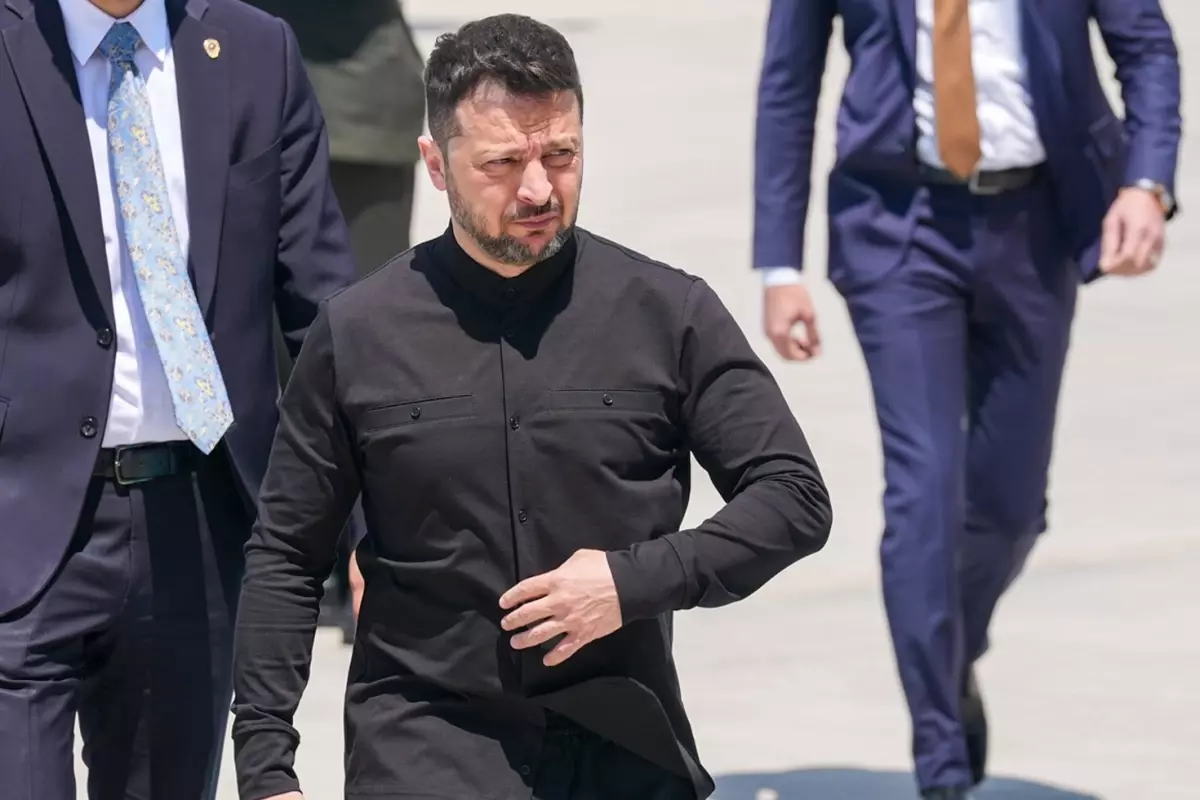 Ukrayna Devlet Başkanı Zelenski Ankara'da! İşte ilk sözleri