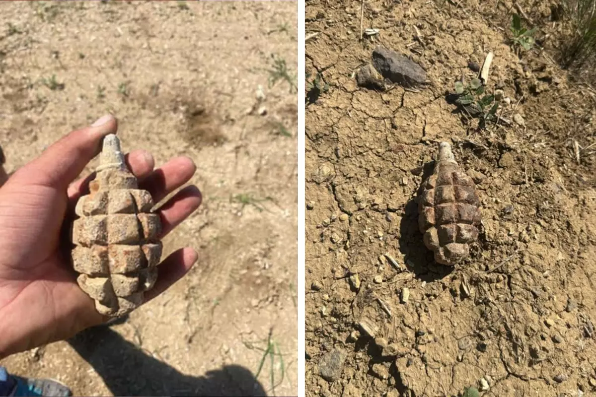 Ankara'da Sakarya Meydan Muharebesi'nden kalma el bombası bulundu