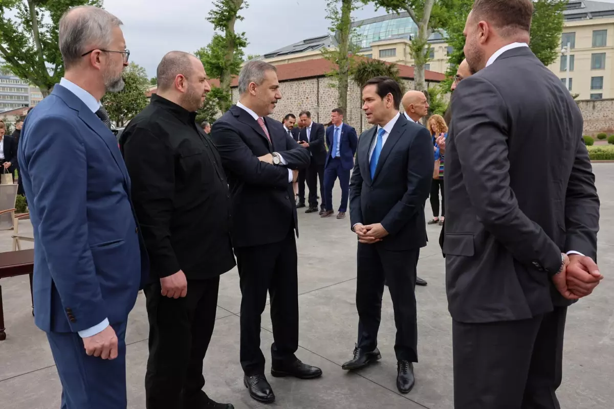 Bakan Fidan ve ABD'li mevkidaşı arasında samimi sohbet