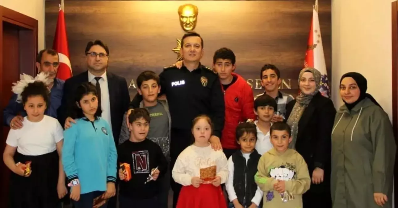 Engelliler Haftası'nda Özel Öğrencilere Emniyet Ziyareti