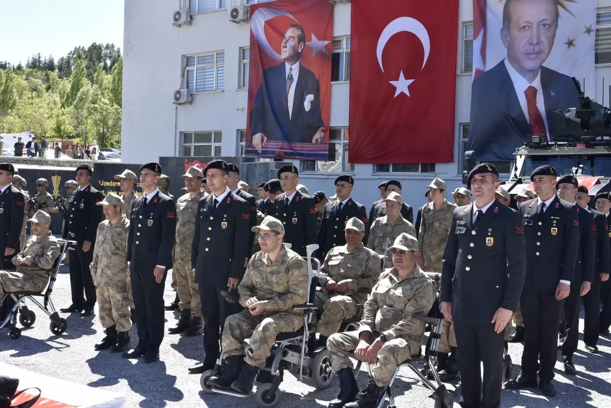 Bitlis'te özel gereksinimli bireyler için bir günlük askerlik hizmeti düzenlendi