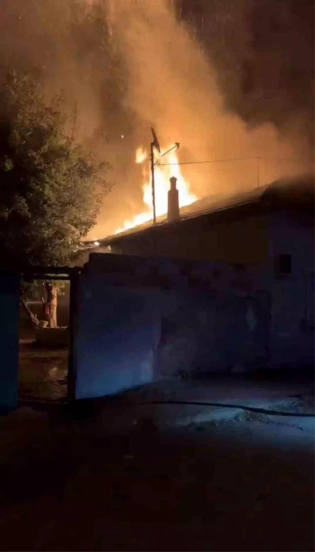 Bursa'da Ahırda Yangın: 150 Kanatlı Telef Oldu