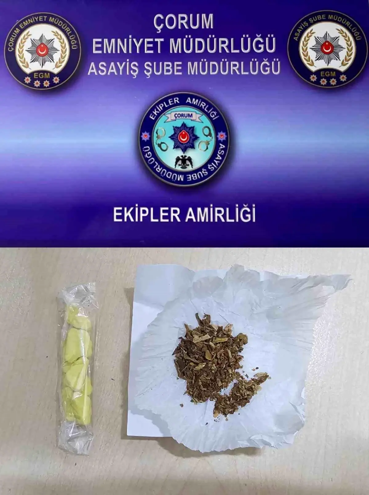 Çorum'da Uyuşturucu ve Silah Operasyonu: 5 Gözaltı