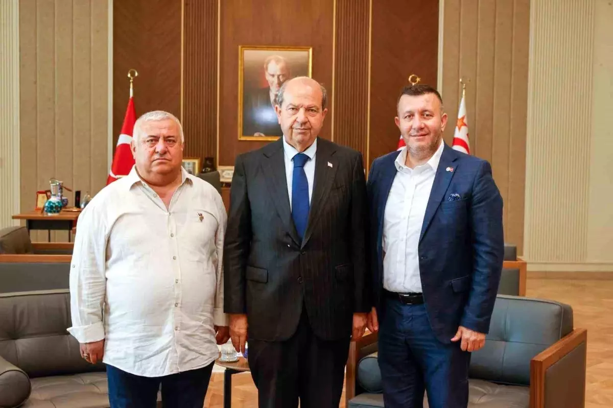 Denizli Esnafı, KKTC Cumhurbaşkanı ile Ticari Görüşmelerde Bulundu