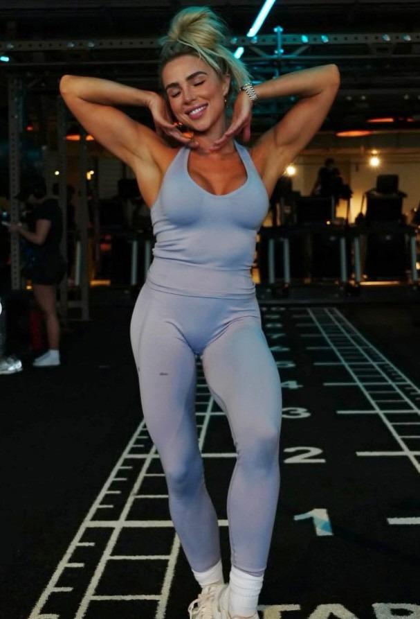 Gabby Allen made a statement to her ex-boyfriend! She dazzled with her fit body