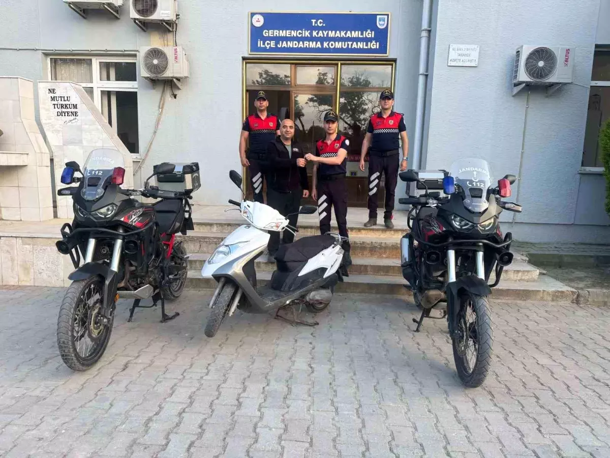 Aydın'da Çalıntı Motosiklet Ele Geçirildi