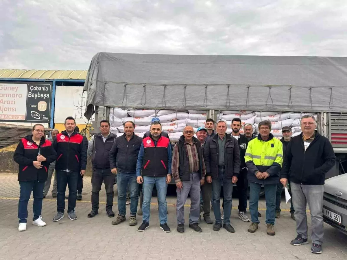 Gönen'de Çeltik Üreticilerine Tohum Desteği Sağlandı